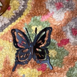 Brand new jar candle butterfly accessory.